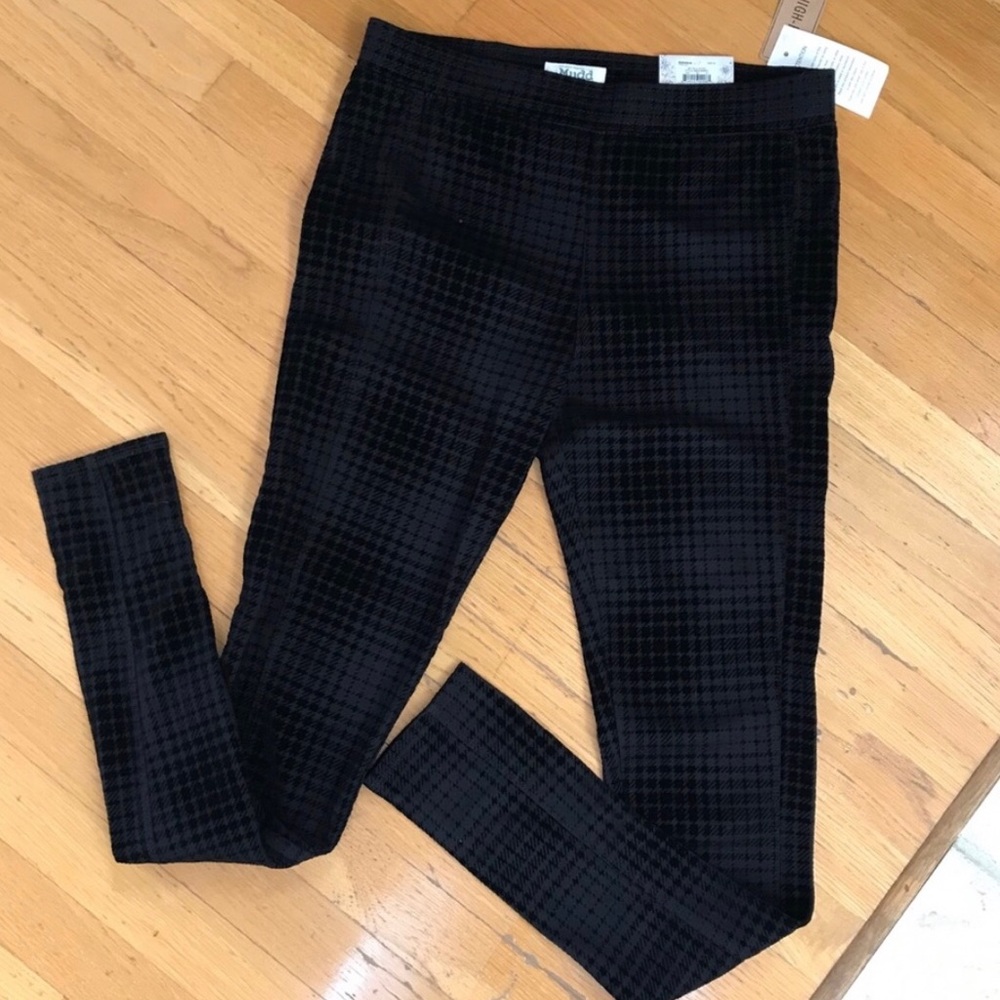 Mudd High-Rise Jeggings Black-Flocked-NWT-Size S
